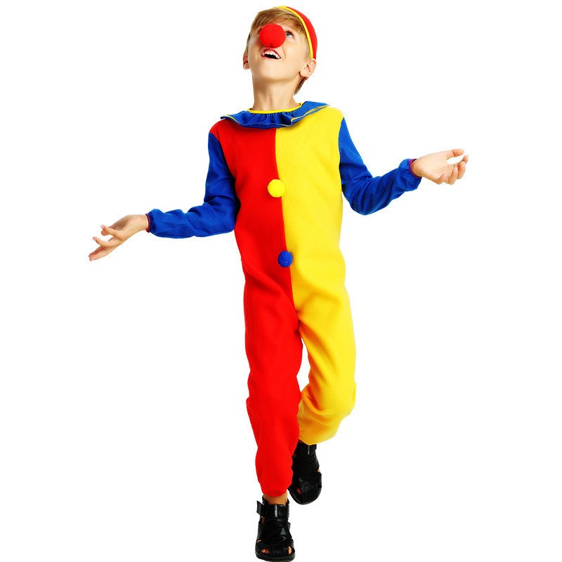 Kids Halloween Clown Costume