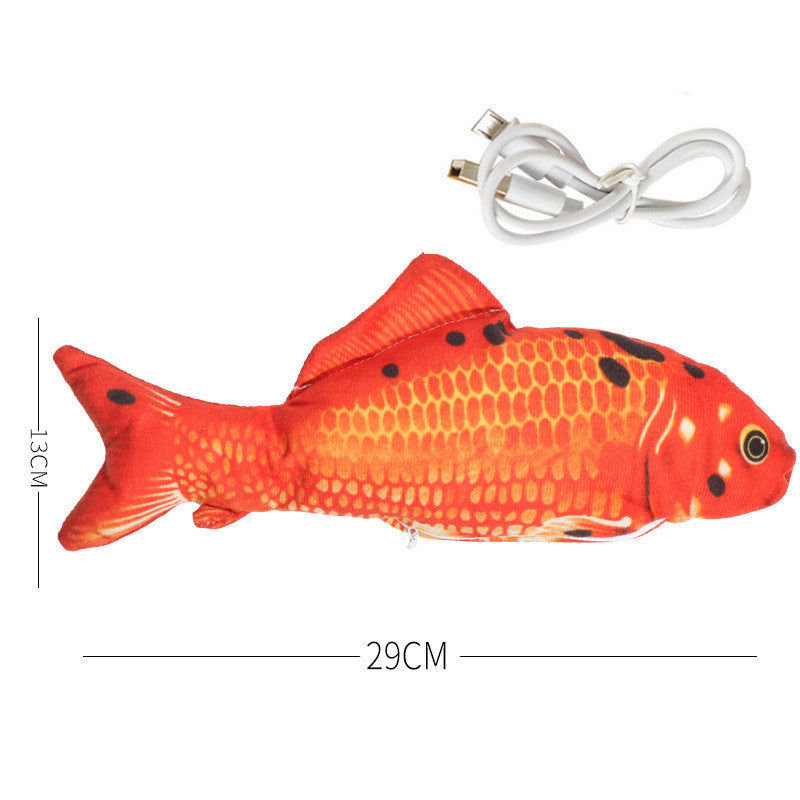 Fish Toy for pets with USB Charging