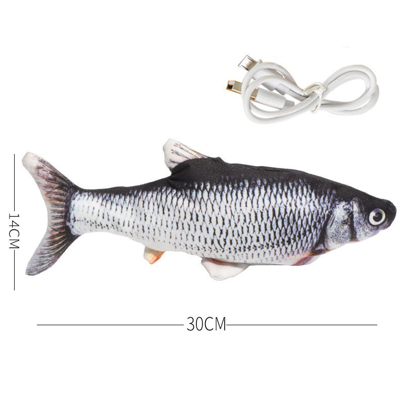 Fish Toy for pets with USB Charging