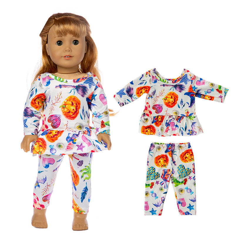 Girl Doll Clothes: Halloween/Christmas