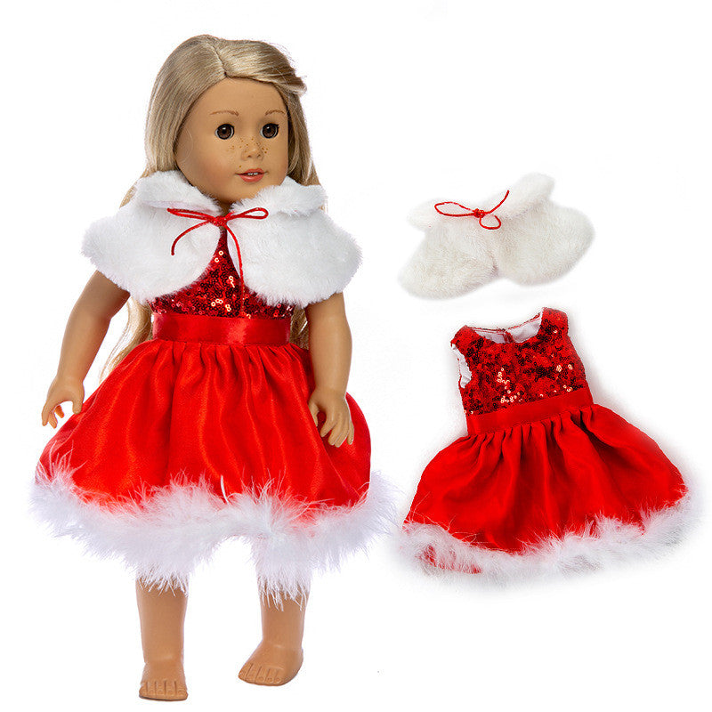 Girl Doll Clothes: Halloween/Christmas