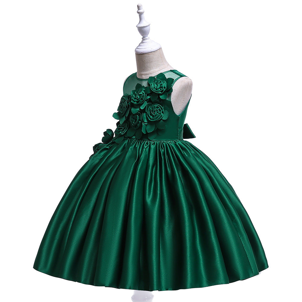 Princess Dress with Flowers