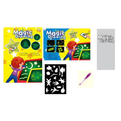 Drawing Pad 3D Magic 8 Light Effects Puzzle Board Sketchpad