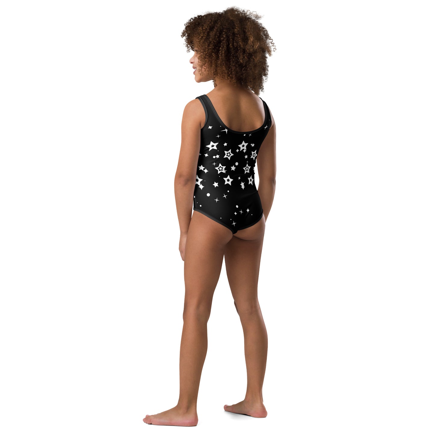 Stars Print Kids Swimsuit