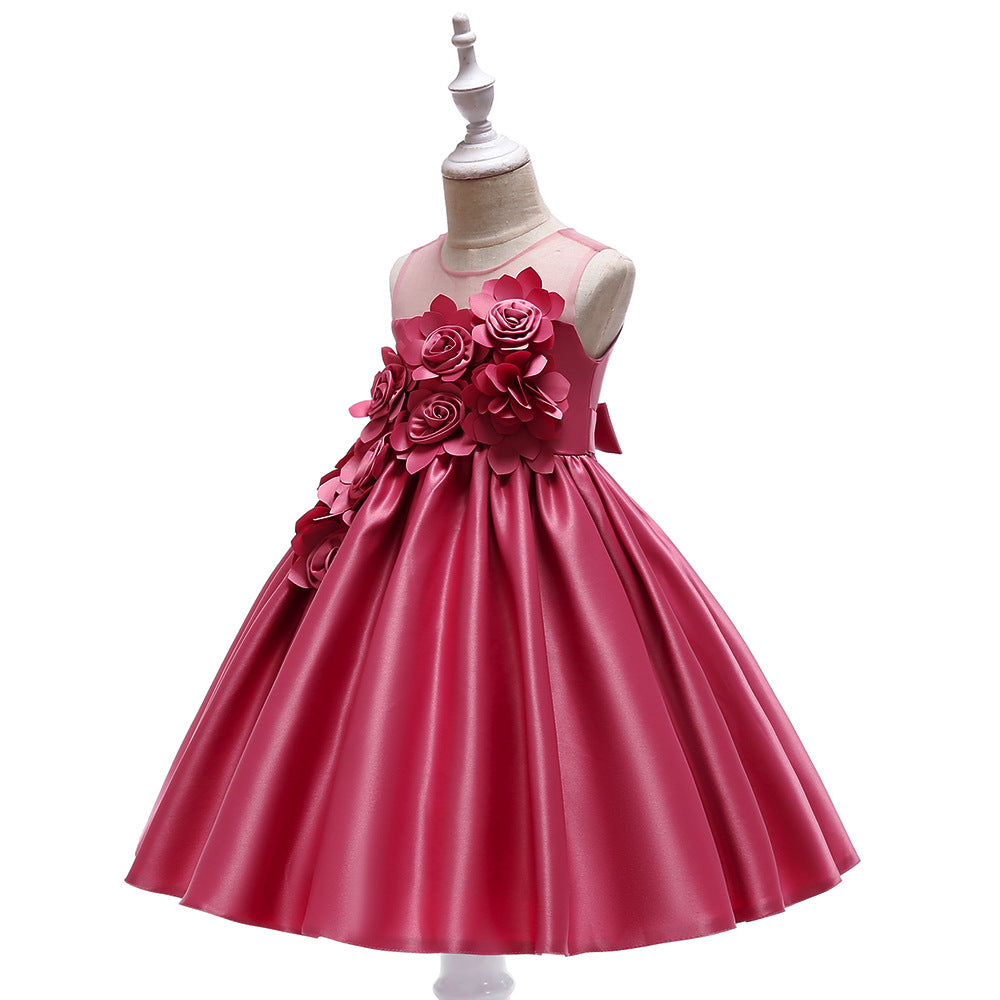 Princess Dress with Flowers