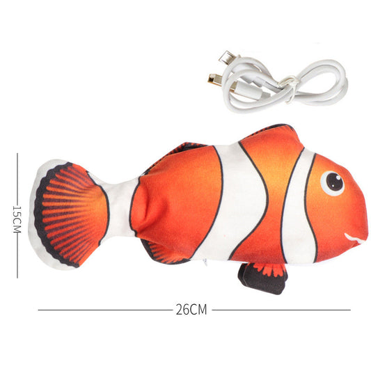 Fish Toy for pets with USB Charging