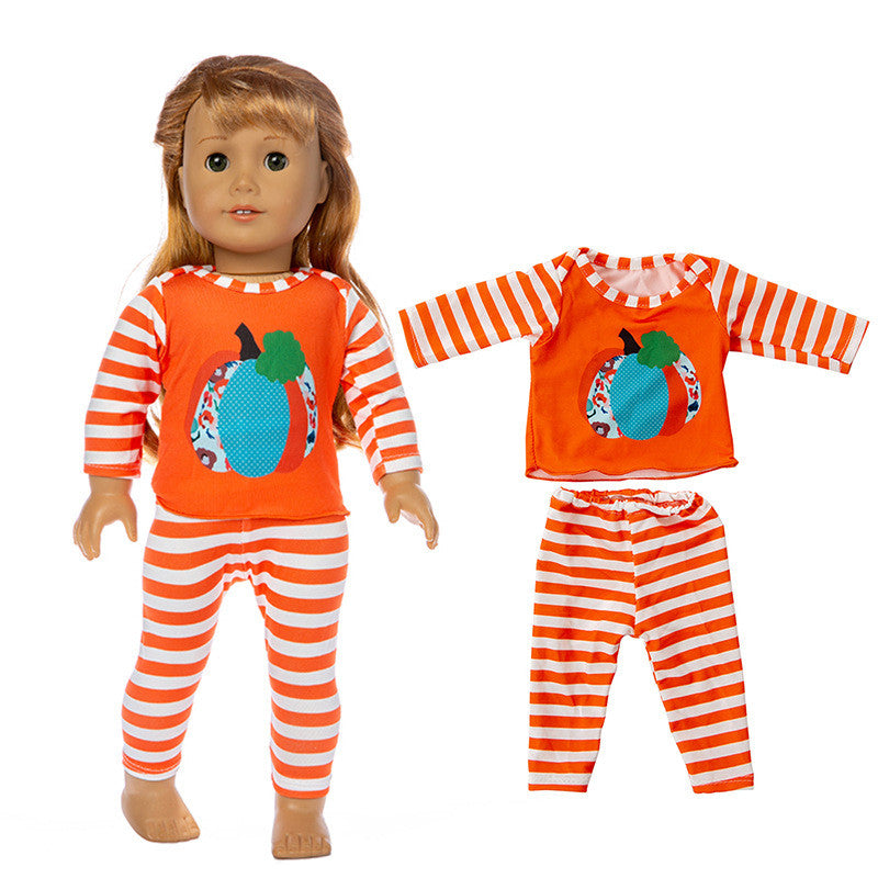 Girl Doll Clothes: Halloween/Christmas
