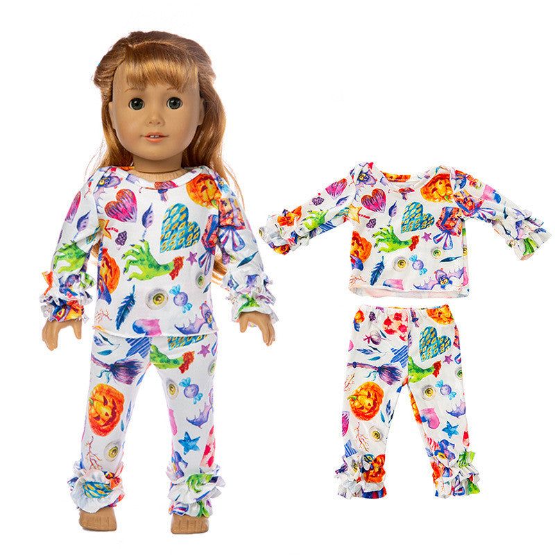 Girl Doll Clothes: Halloween/Christmas