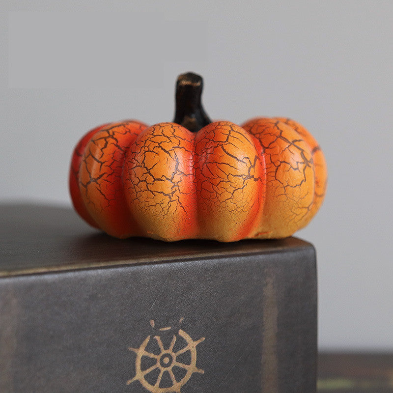 Halloween Pumpkin Lantern  with LED Candle Lamp