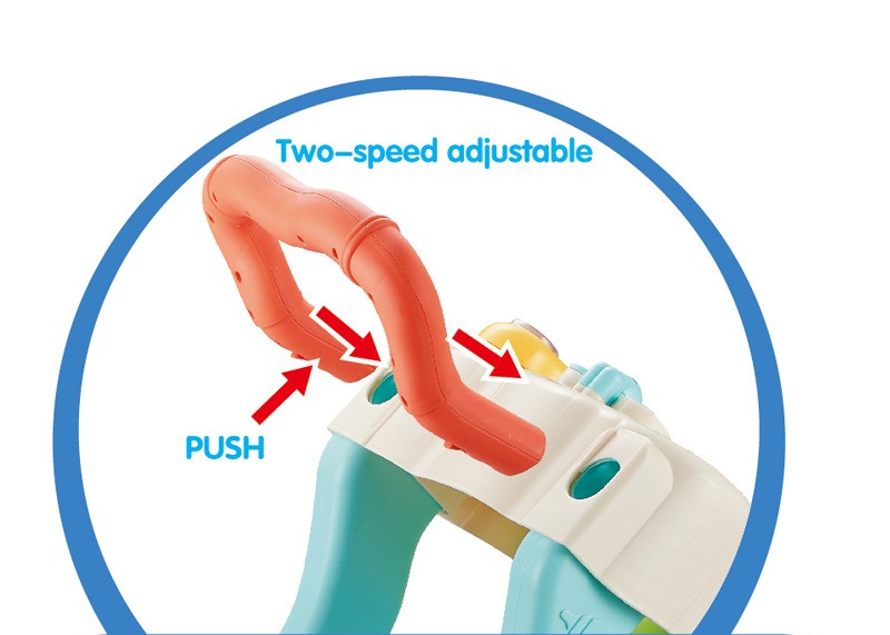 Children  Multi-functional Musical Walker Trolley Anti-rollover