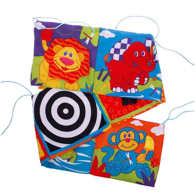 Cloth book for baby crib