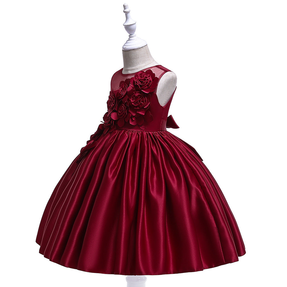 Princess Dress with Flowers