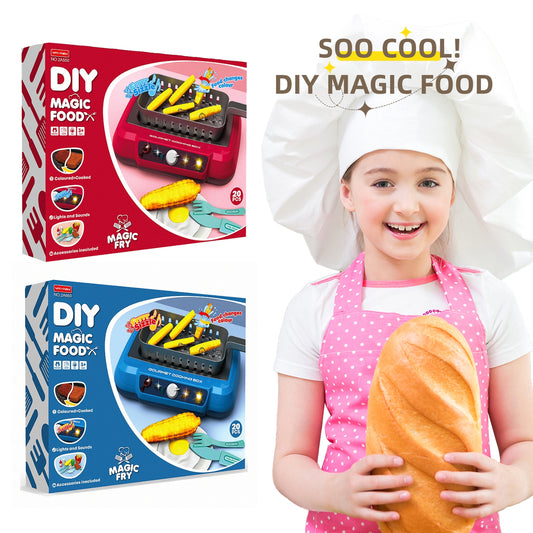 Kitchen Play Set with Color Changing Capabilities