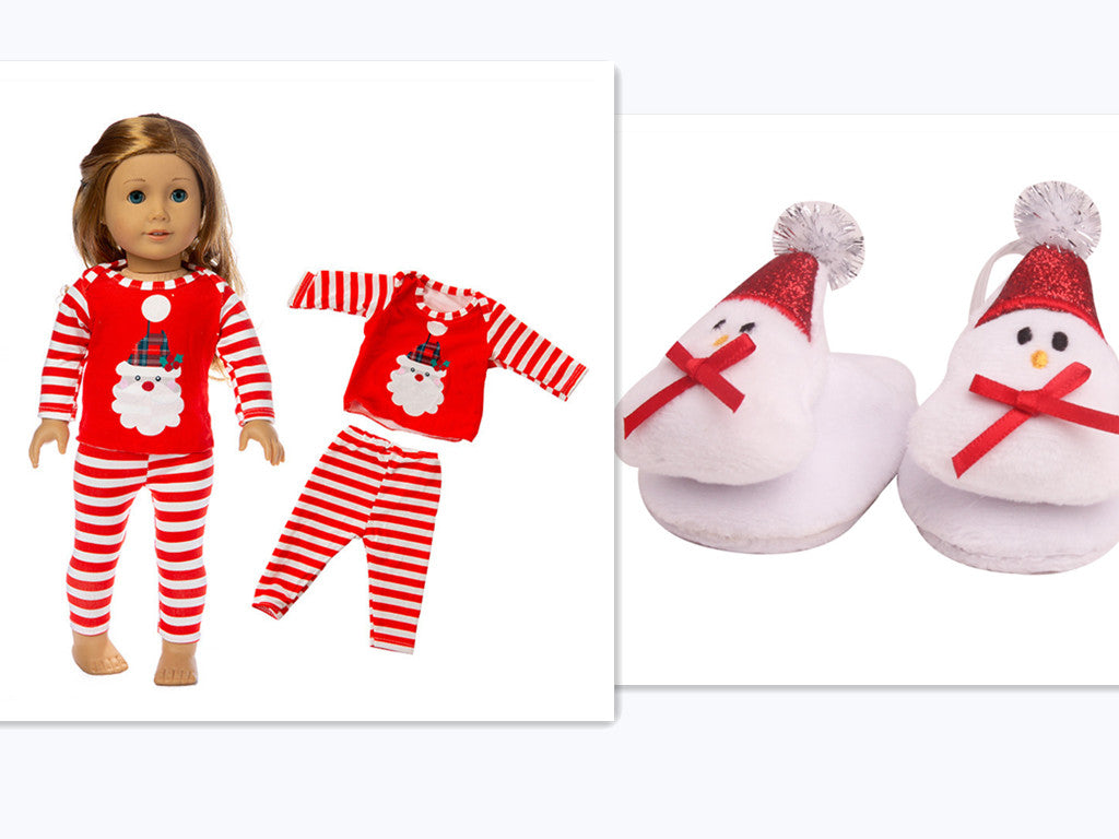 Girl Doll Clothes: Halloween/Christmas