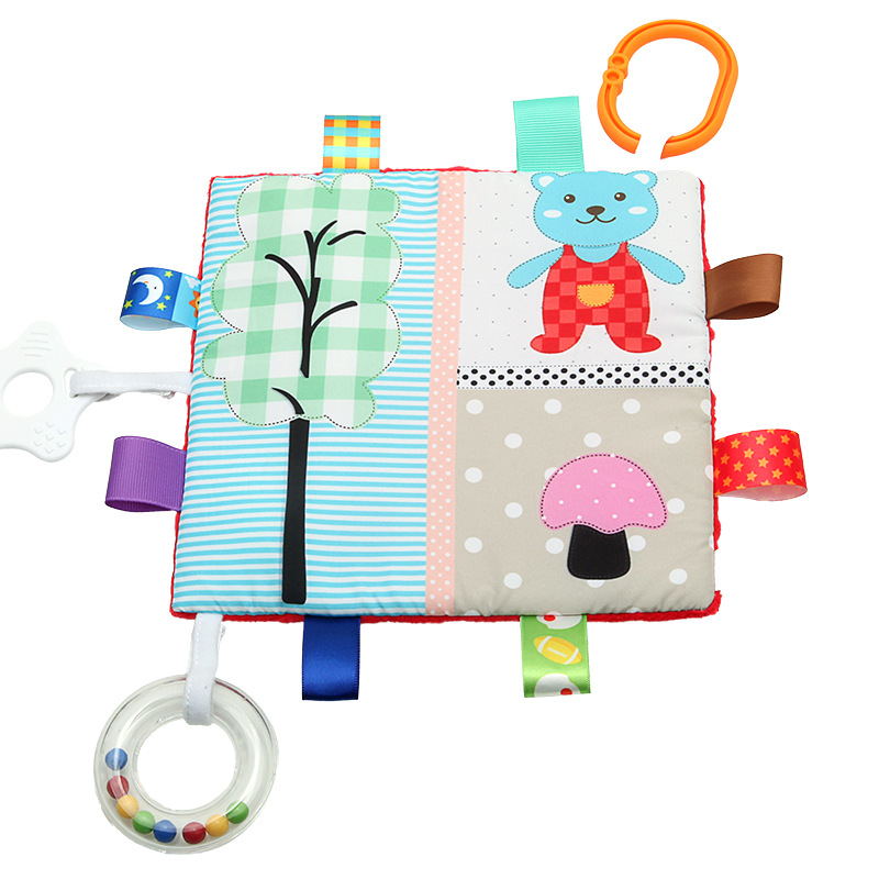 Cloth book for baby crib