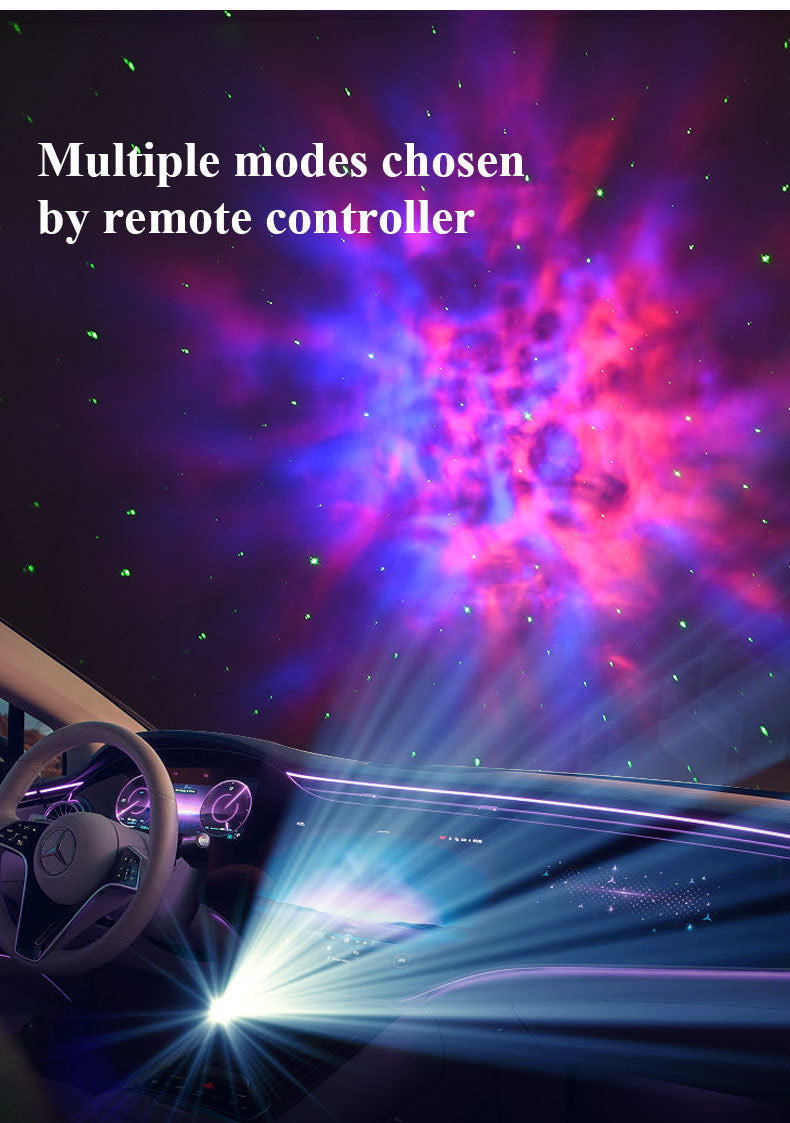 Astronaut Galaxy Star Projector Night Light – Space Room Décor with Remote Control