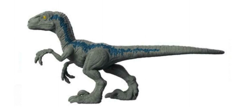 Jurassic World Dominion Velociraptor “Blue” action figure – realistic raptor dinosaur toy for kids ages 3 and up from Lotatoy