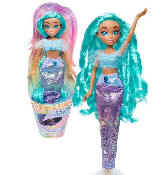 Hairmazing Collectible Fashion Dolls, Styles May Vary, Kids Toys for Ages 3 up