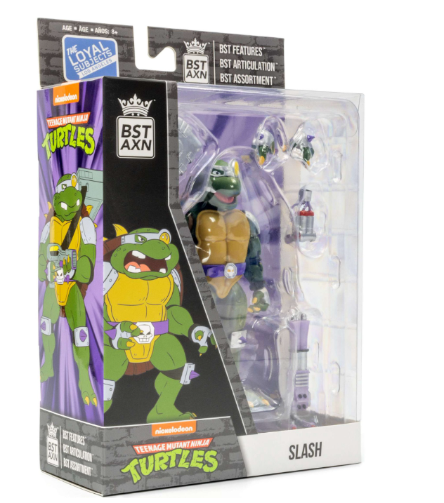 Teenage Mutant Ninja Turtles: Best Action Figure Set Wave 4 Slash 5" Figure for Kids Ages 8+