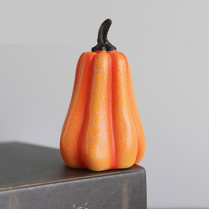Halloween Pumpkin Lantern  with LED Candle Lamp