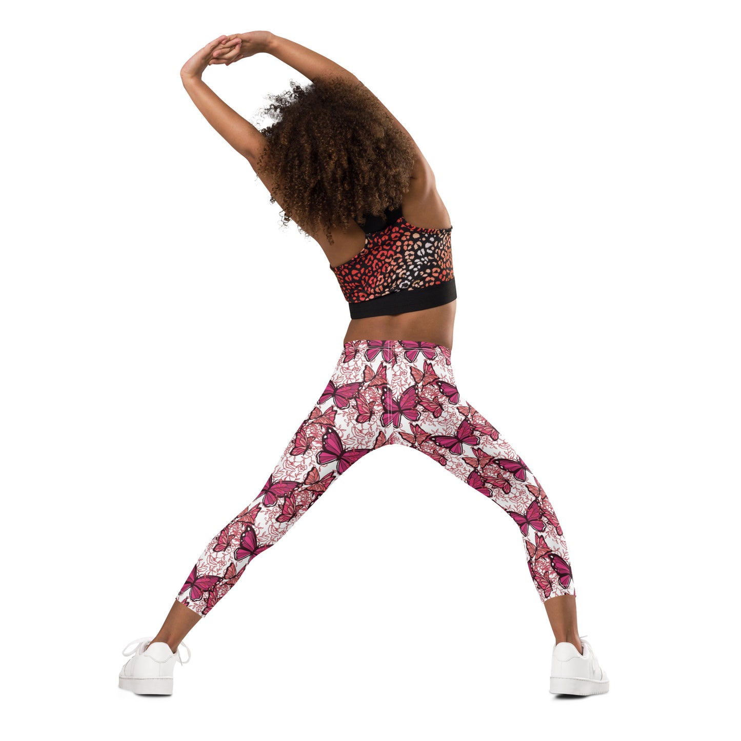 Pink Butterflies Kid's Leggings