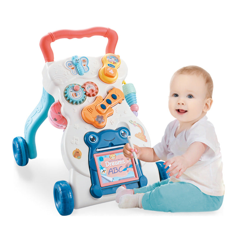Children  Multi-functional Musical Walker Trolley Anti-rollover