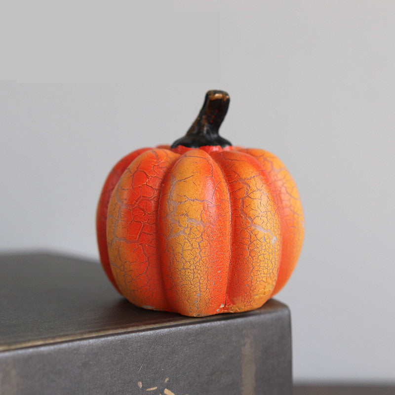Halloween Pumpkin Lantern  with LED Candle Lamp