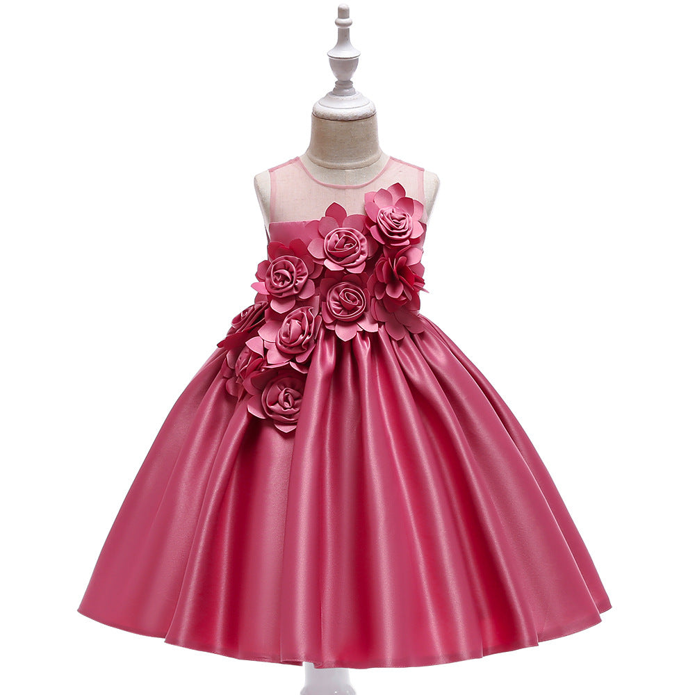 Princess Dress with Flowers